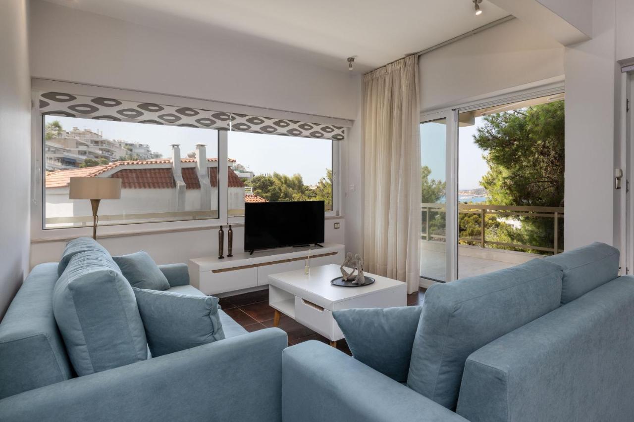 Relux Sea View 2 Bedroom Apartment By Blupine Athens Exterior photo